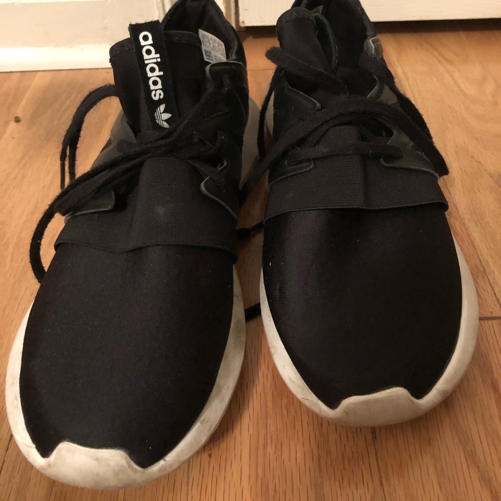 Women’s Adidas Tubular Black Sneakers
